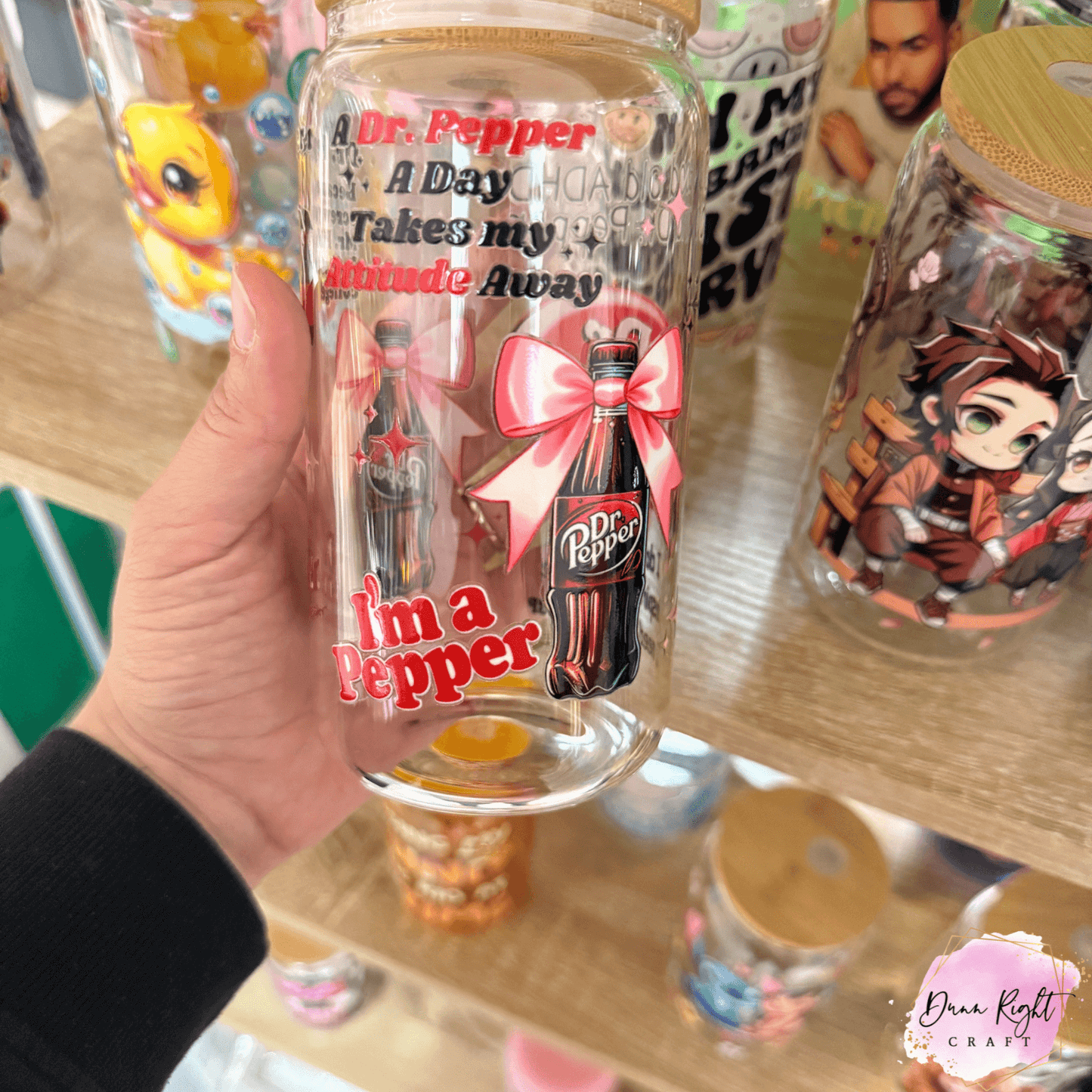 Dr. Pepper Takes My Attitude Away 16 oz Cup