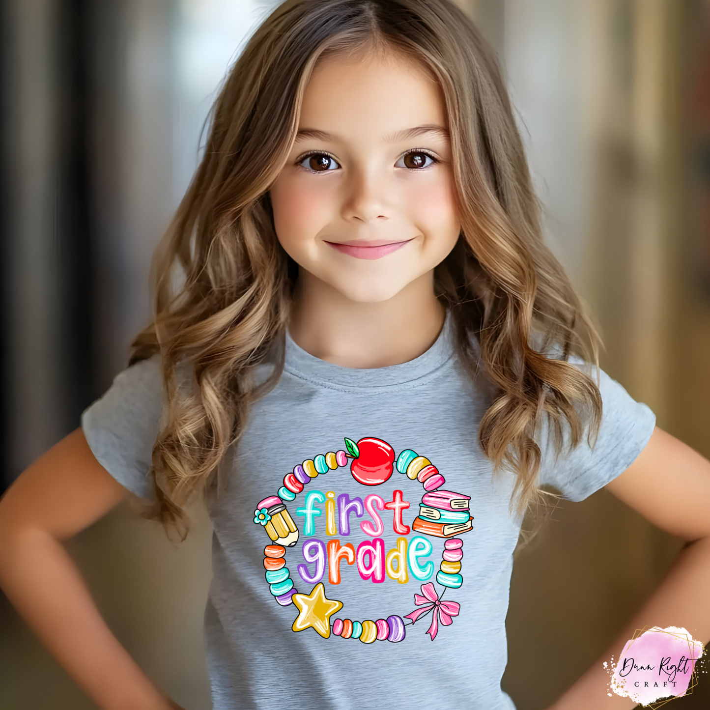 Personalized Back to School Shirt – Hello School Design for Kids