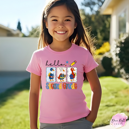 Superhero Duck Back to School Shirt for kids