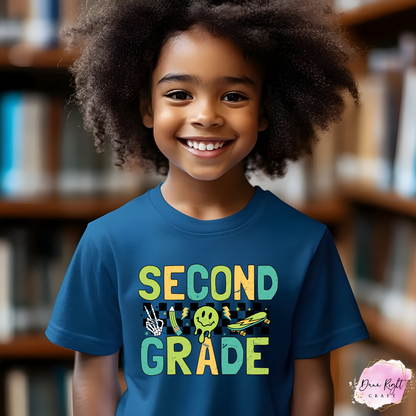 Skater Back to School Shirt for Kids