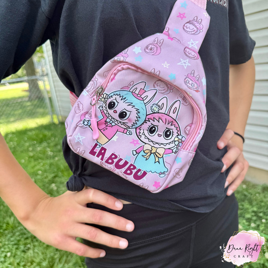 Labubu Pink Crossbody Bag