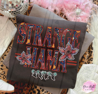 Stranger Things Mama Graphic Shirt - Dunn Right Craft