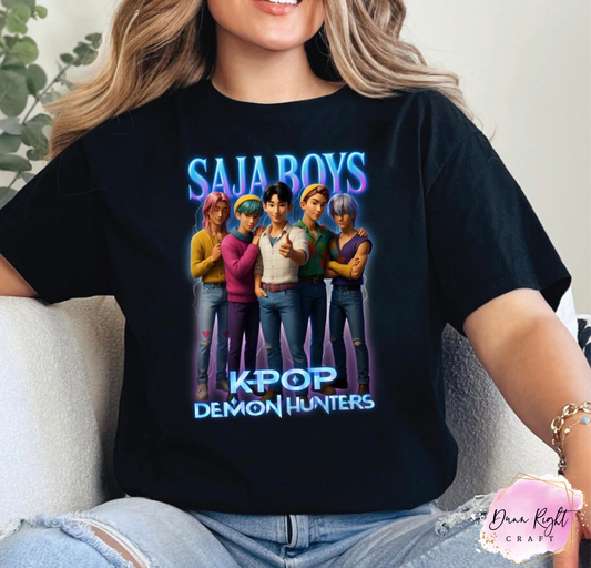 Saja Boys K-Pop Demon Hunters T Shirt