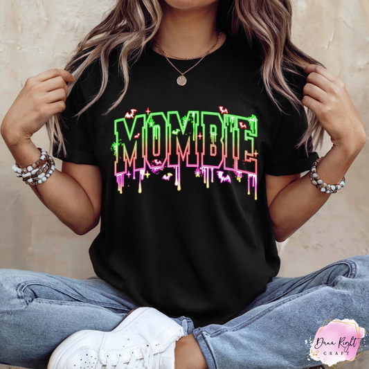 Mombie Halloween Zombie Tee