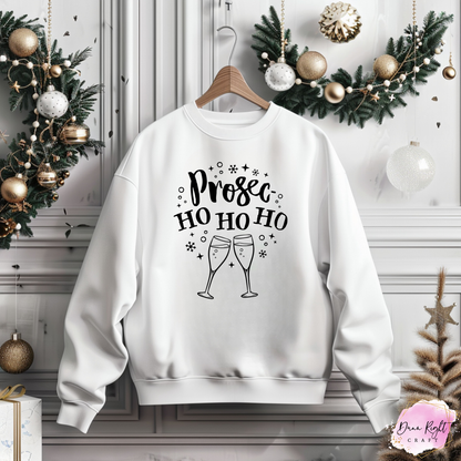 Prosec-Ho Ho Ho Christmas Sweatshirt