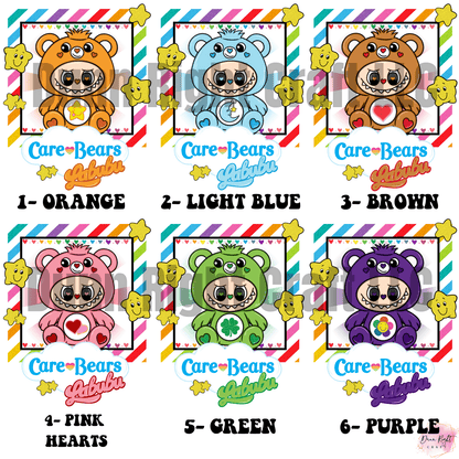 Care Bears x Labubu Tee – Rainbow Bear Shirt