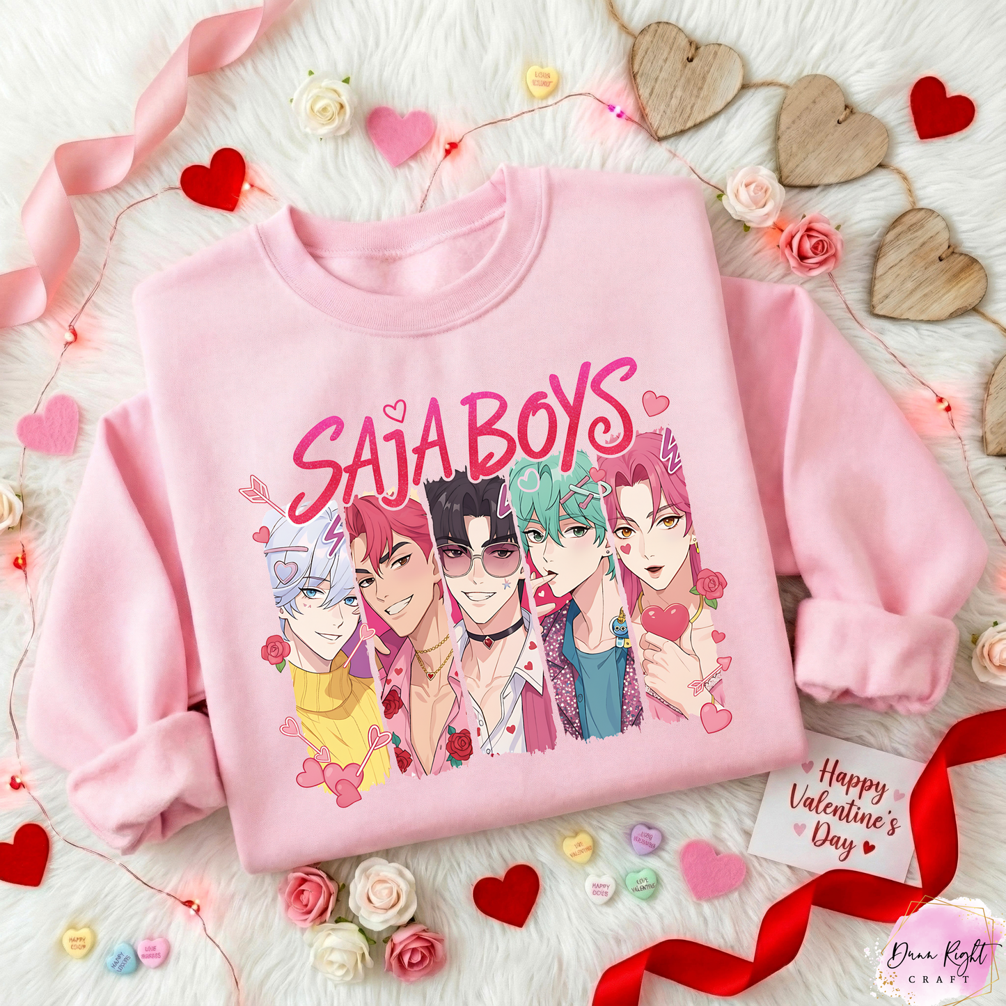 SAJA BOYS Valentine Sweatshirt - Dunn Right Craft