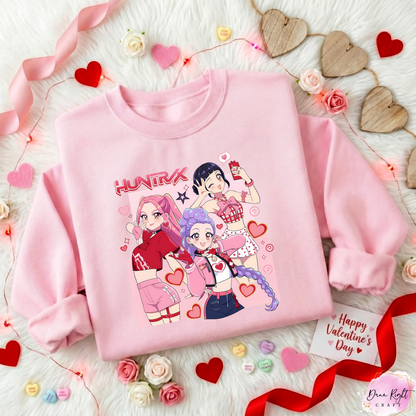 Huntrix K-Pop Demon Hunters Sweatshirt - Dunn Right Craft