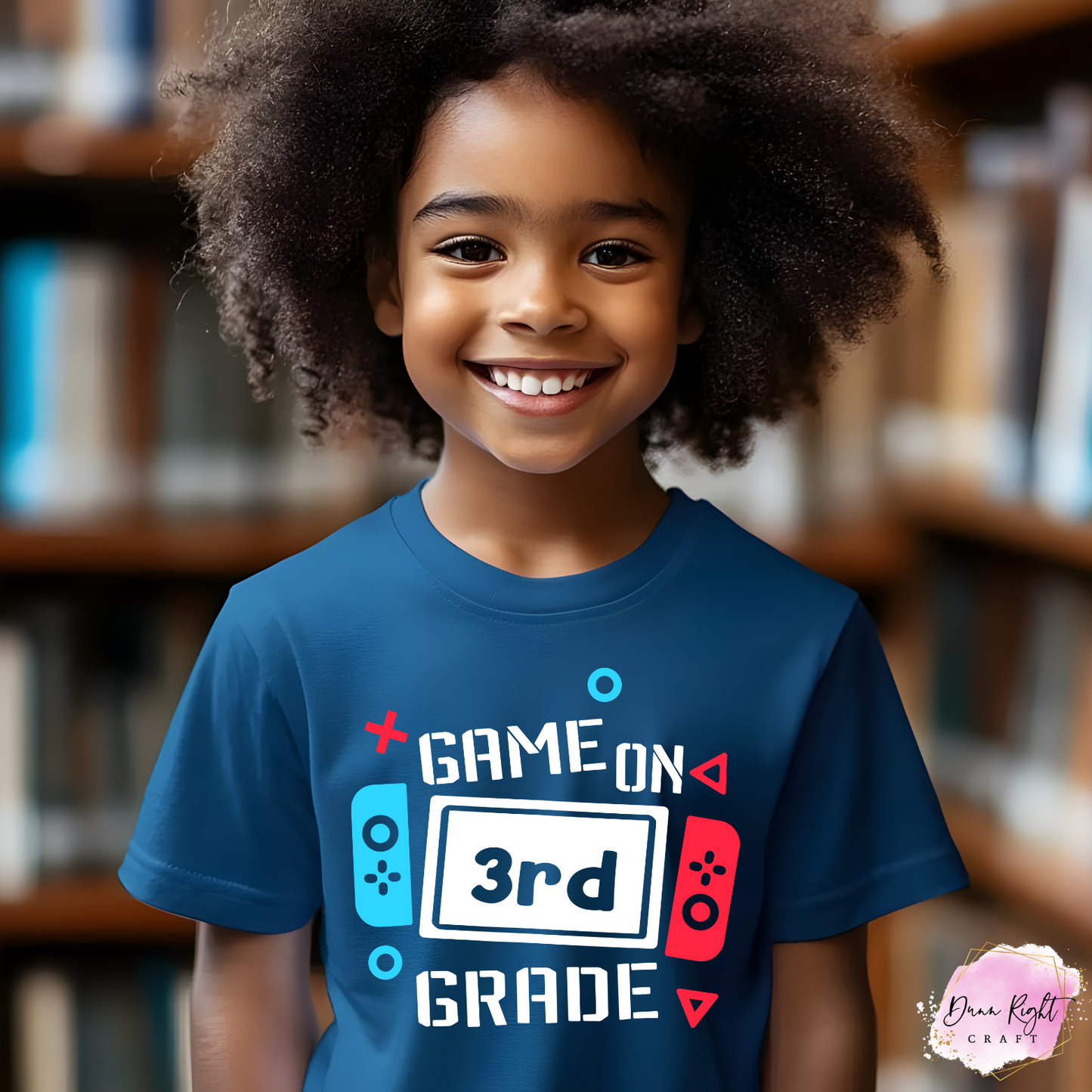 Game On Custom Gamer Shirt for Back to School