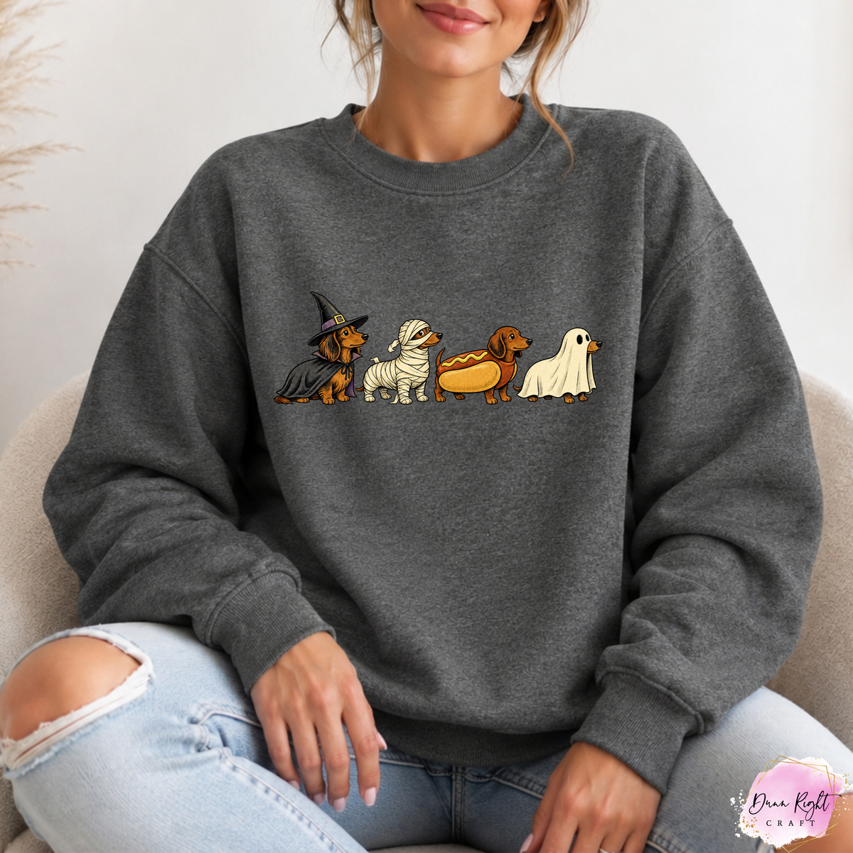 Wiener Dogs Halloween - Dunn Right Craft