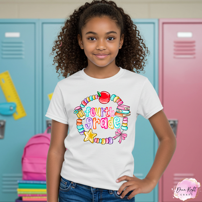 Personalized Back to School Shirt – Hello School Design for Kids