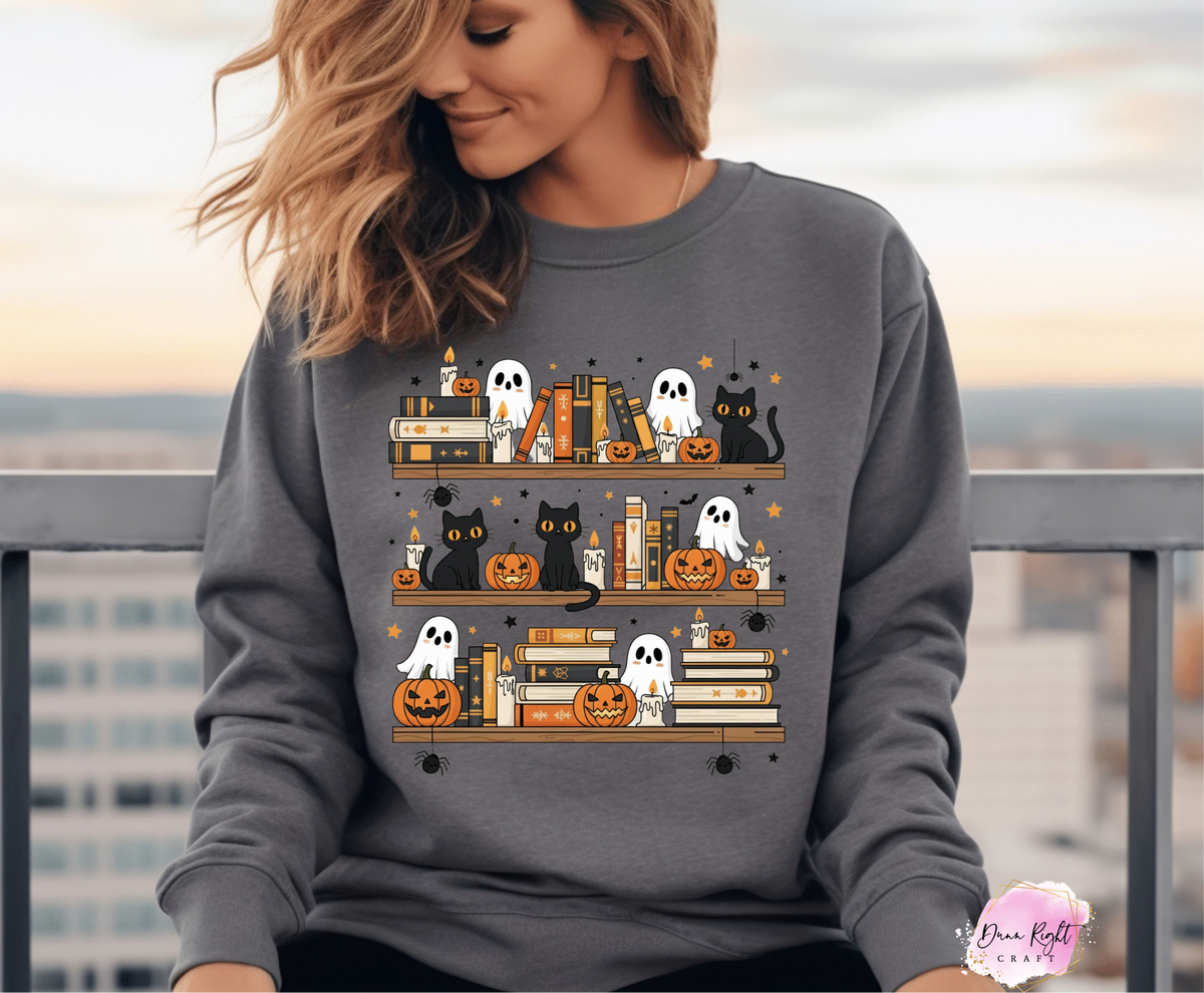 Halloween Book Lover - Dunn Right Craft