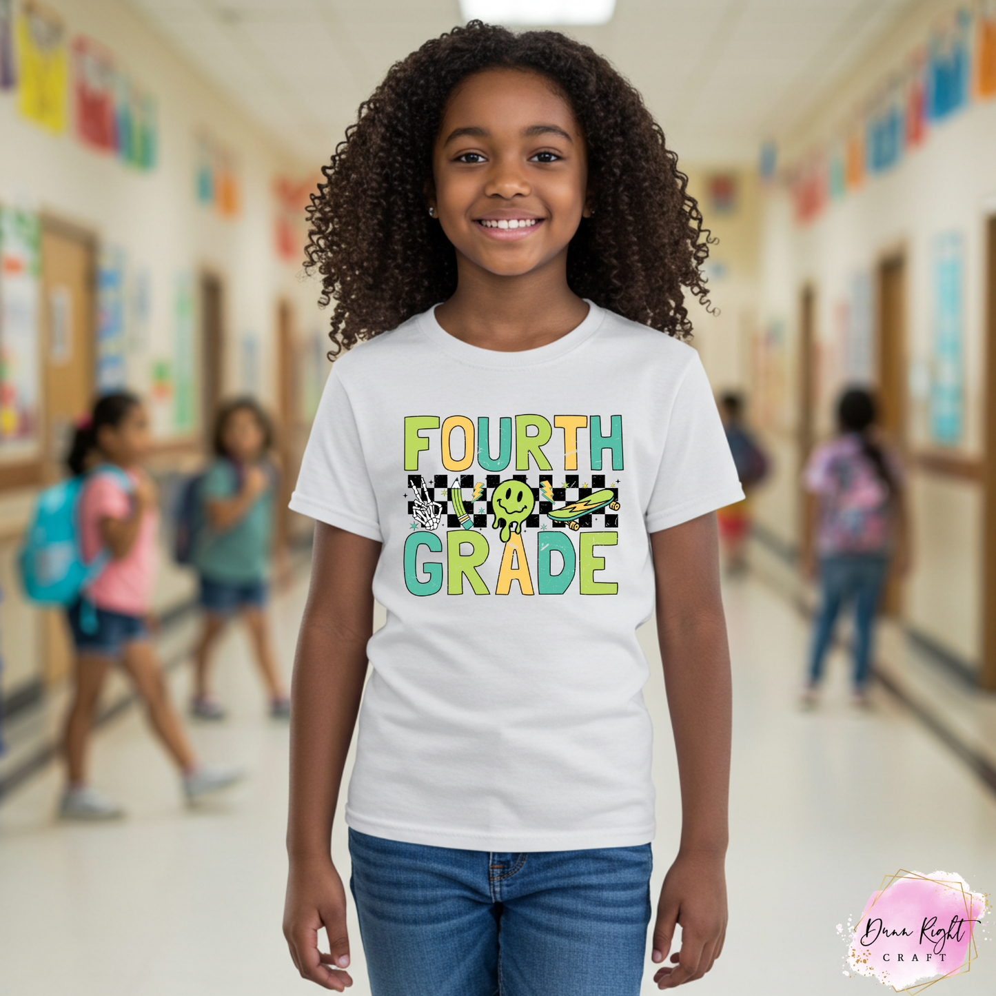 Skater Back to School Shirt for Kids