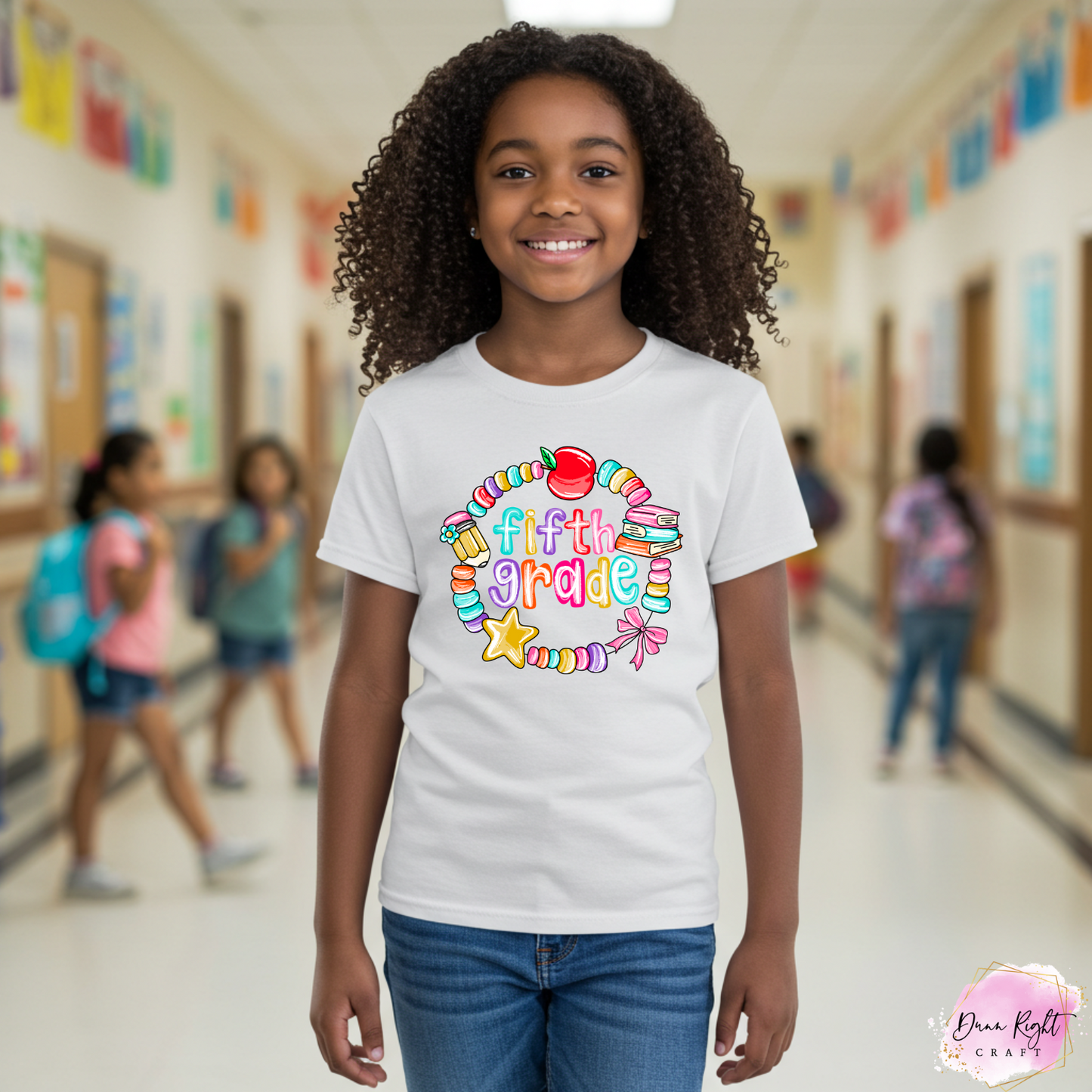 Personalized Back to School Shirt – Hello School Design for Kids