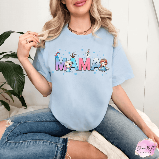 Frozen Inspired Mama Shirt