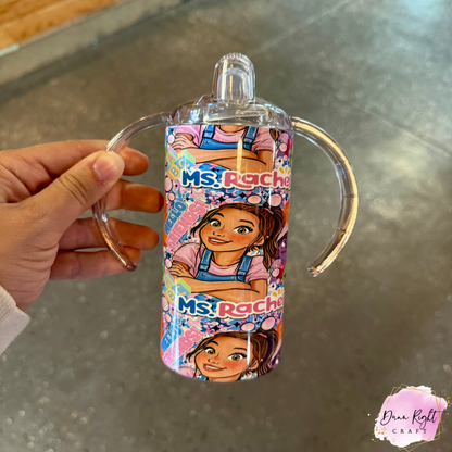 Ms. Rachel Toddler Cup – 2-in-1 Sippy & Mini Tumbler