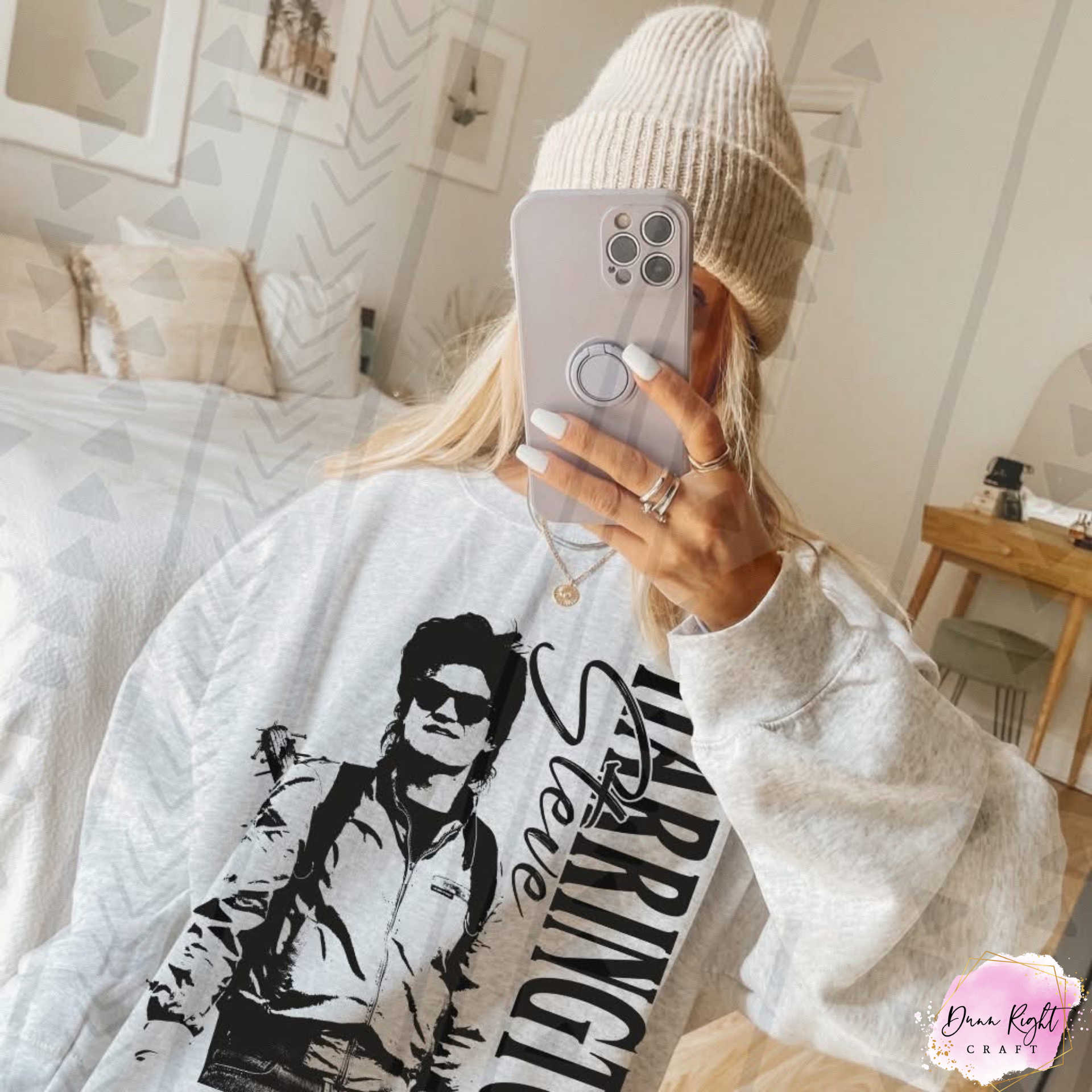 Steve Harrington Stranger Things Sweatshirt - Dunn Right Craft