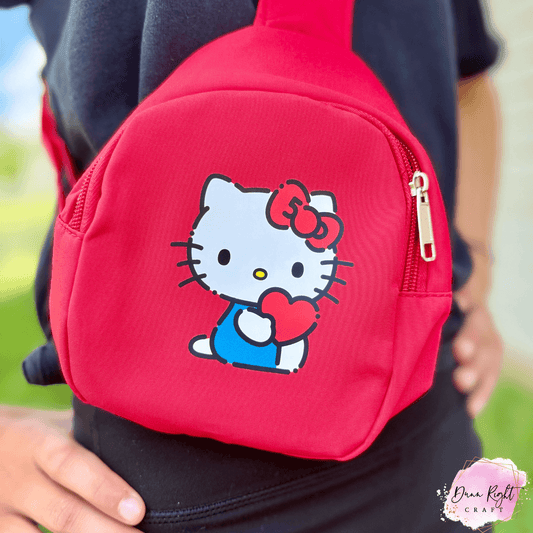 Hello Kitty Red Crossbody Bag