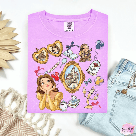 Beauty and the Beast Princess Tee