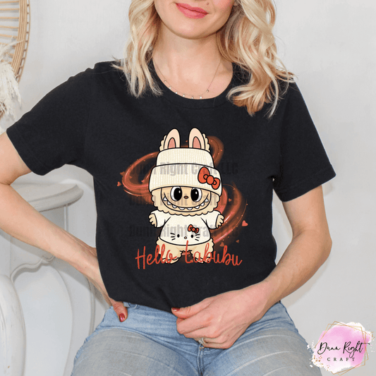 Hello Lubabu Bunny Tee / Kawaii Style Graphic Shirt
