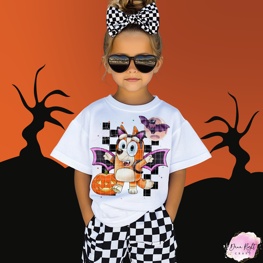 Kids Halloween Bingo Inspired Shirt