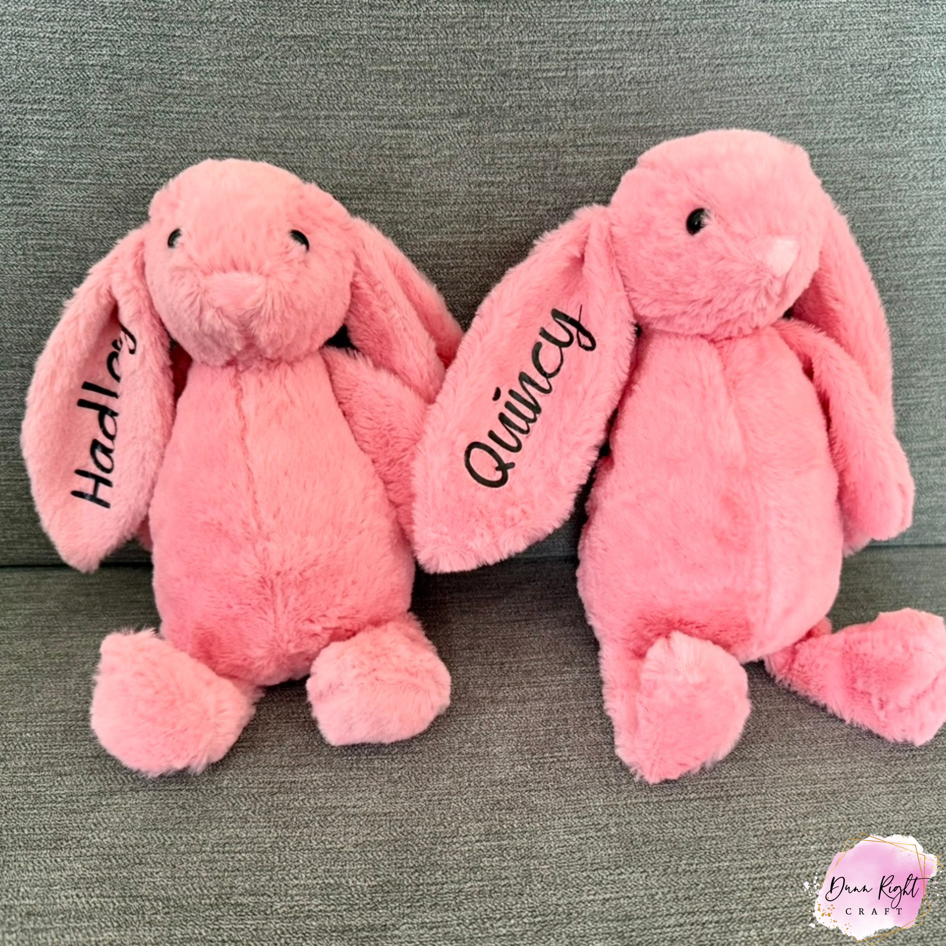 Personalized Kids Easter bunny - Dunn Right Craft