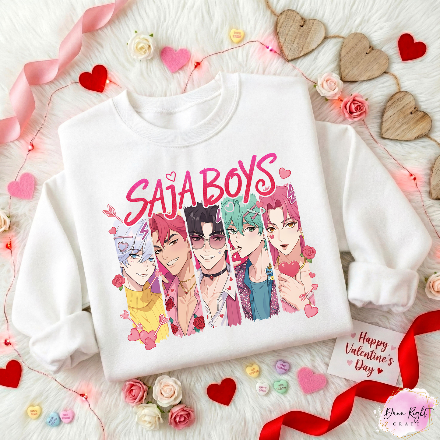 SAJA BOYS Valentine Sweatshirt - Dunn Right Craft