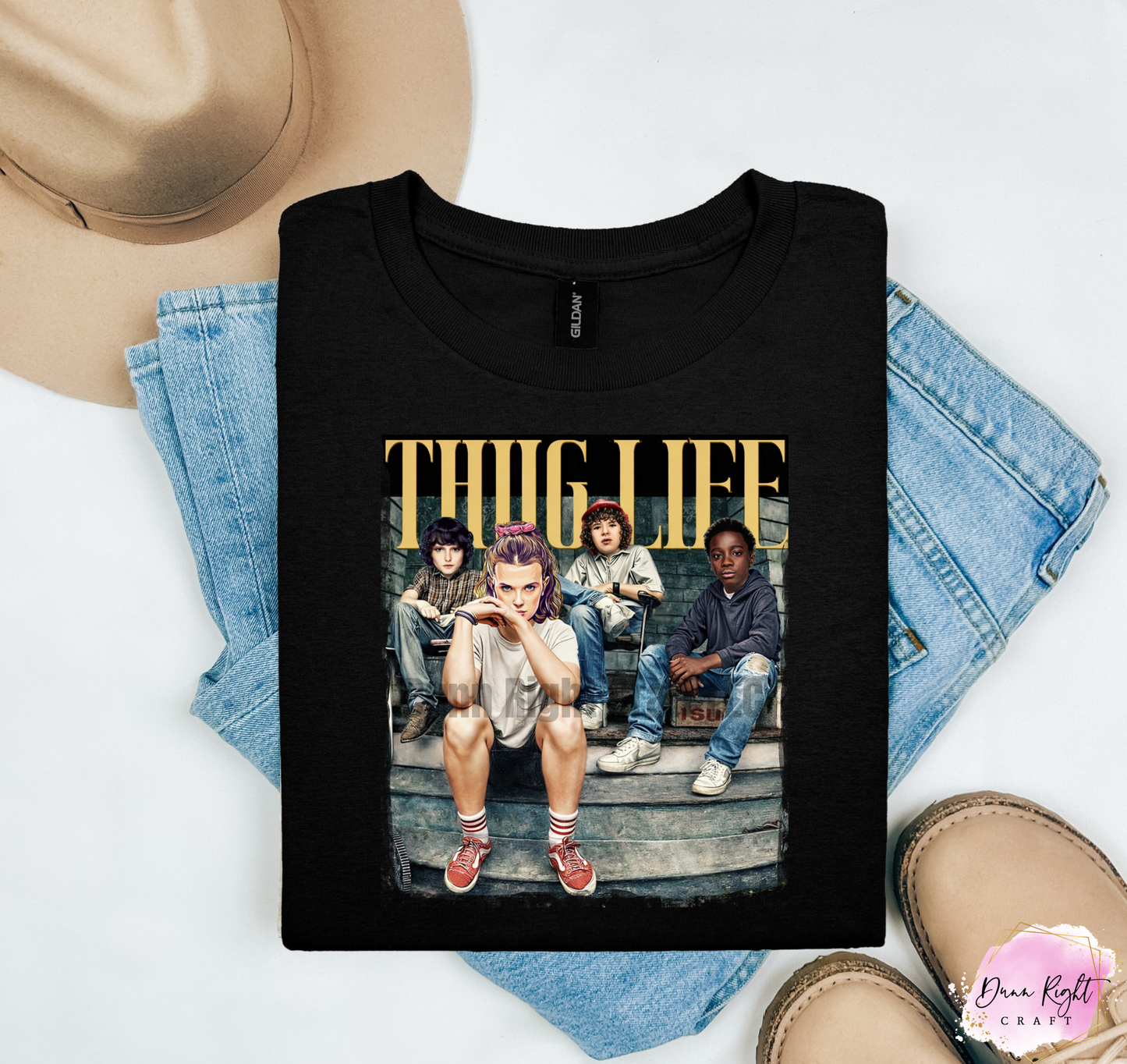 Thug Life Stranger Things Inspired - Dunn Right Craft
