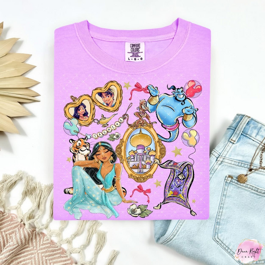 Jasmine & Genie Graphic Shirt