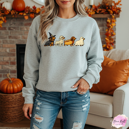 Wiener Dogs Halloween - Dunn Right Craft