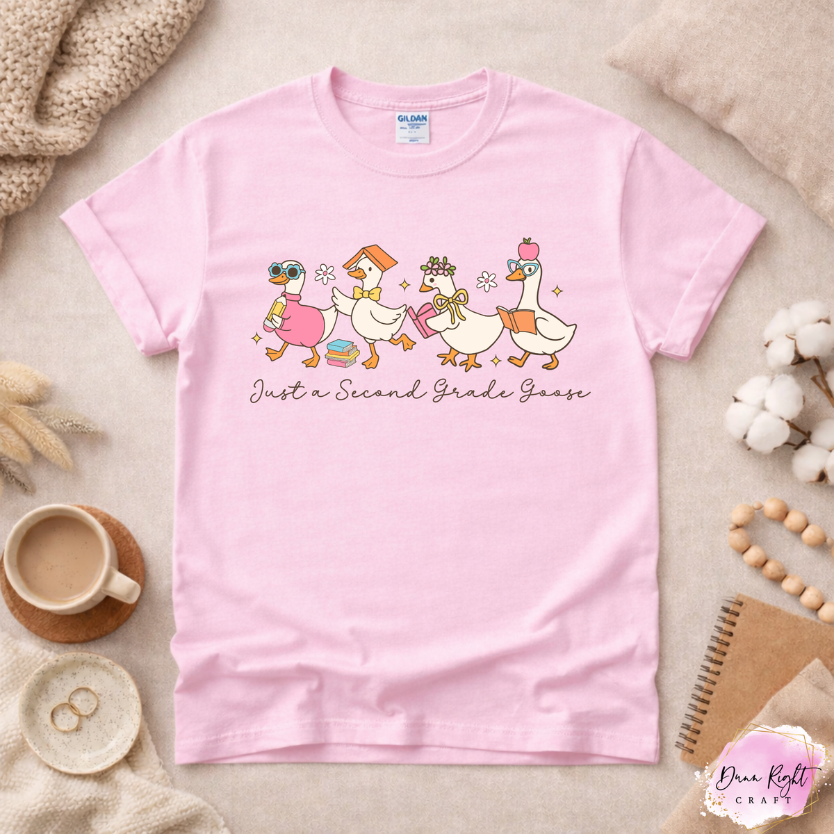 Back to School Goose - Dunn Right Craft
