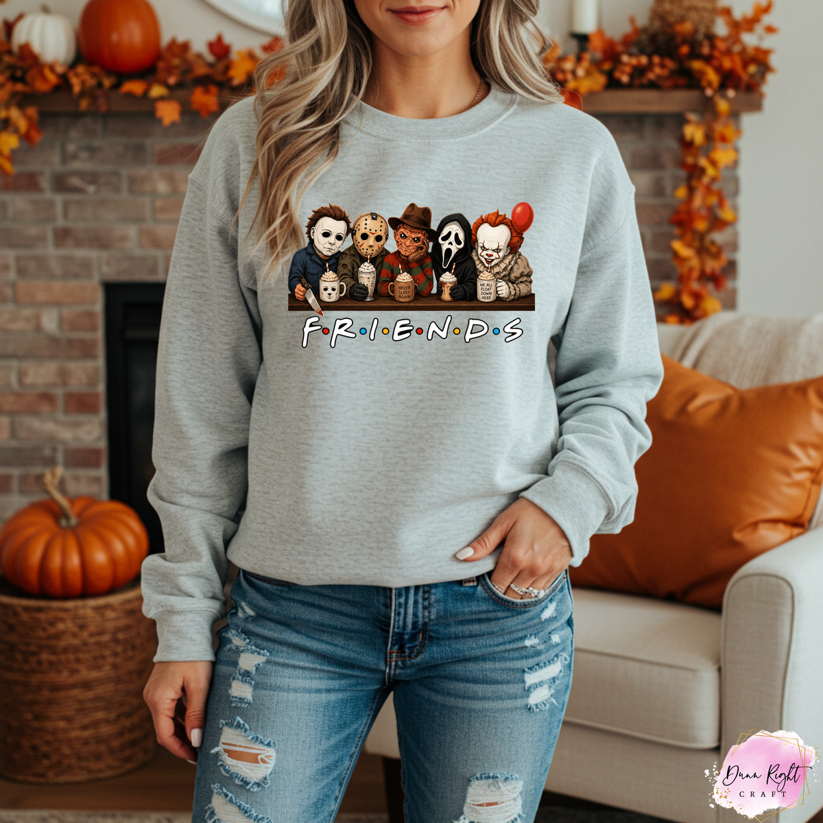 Friends Halloween Characters - Dunn Right Craft