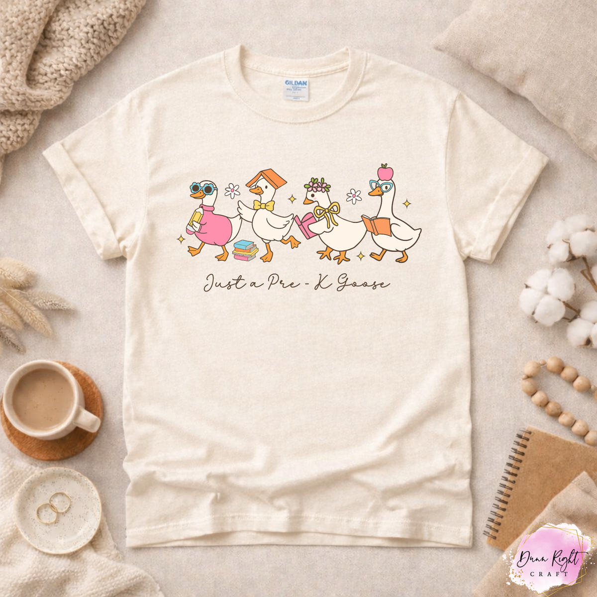 Back to School Goose - Dunn Right Craft