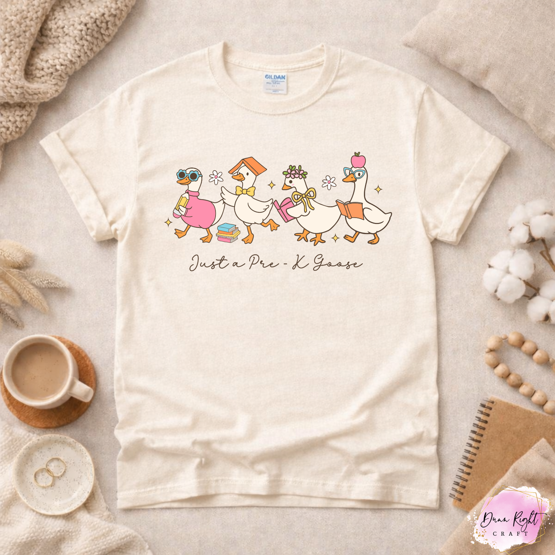 Back to School Goose - Dunn Right Craft