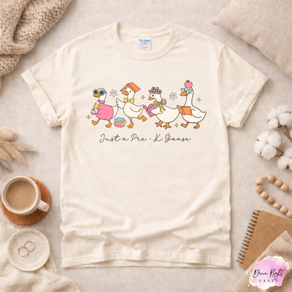 Back to School Goose - Dunn Right Craft