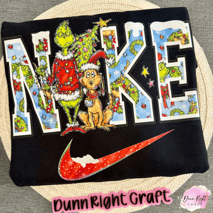 Grinch Christmas Inspired Sweatshirt