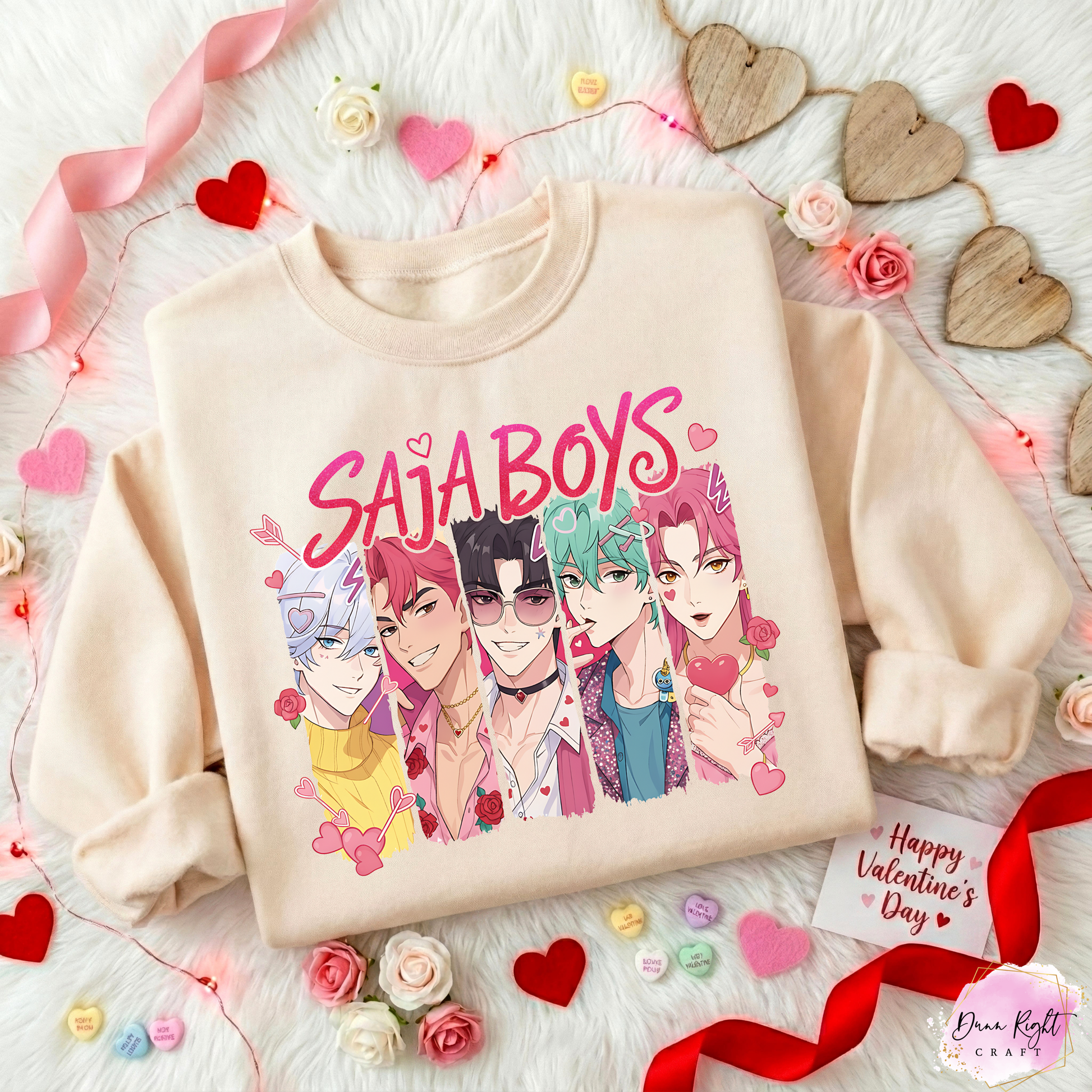 SAJA BOYS Valentine Sweatshirt - Dunn Right Craft
