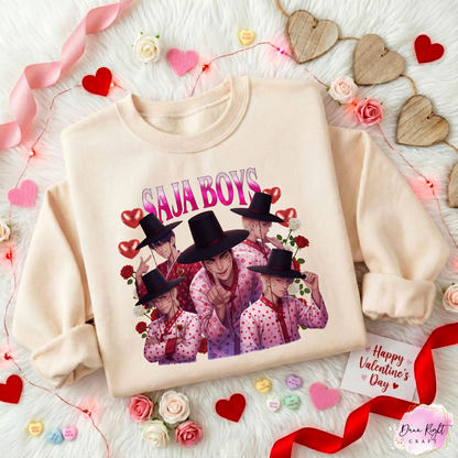 Saja Boys K-Pop Demon Hunters Sweatshirt - Dunn Right Craft