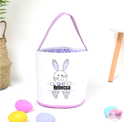 Personalized Kids Easter Baskets - Dunn Right Craft