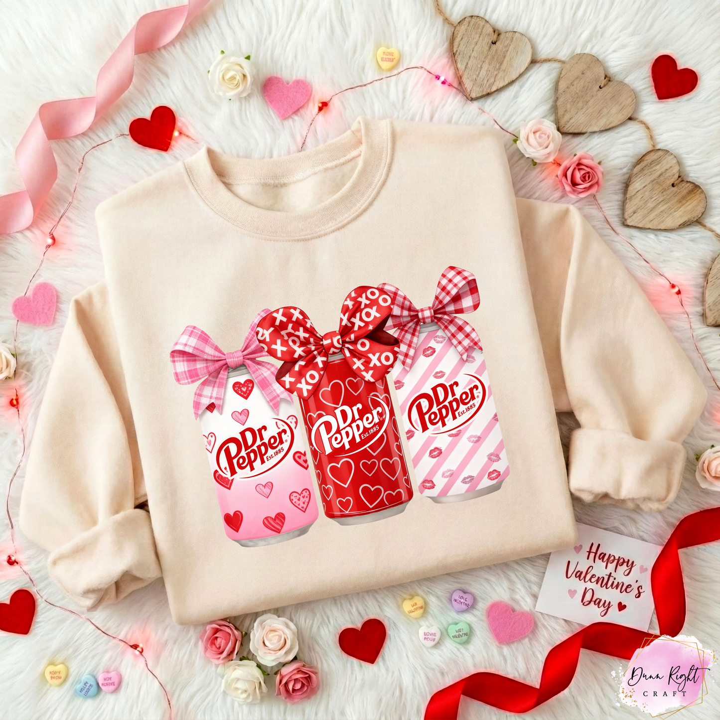 Valentine Dr Pepper Sweatshirt