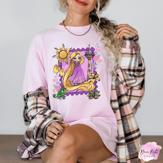 Rapunzel Inspired Graphic Tee