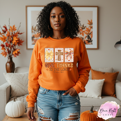Give Thanks to the Lord Crewneck