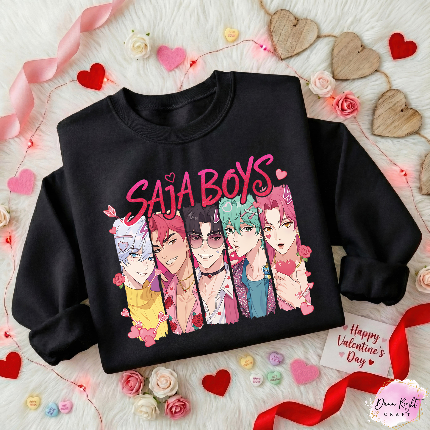 SAJA BOYS Valentine Sweatshirt - Dunn Right Craft