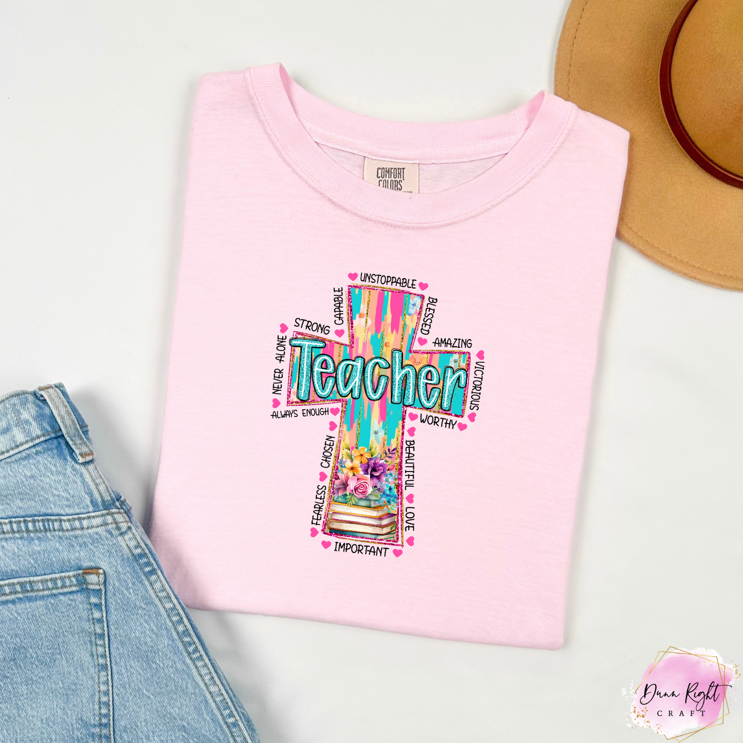 Teacher Faith Affirmations Adult Shirt