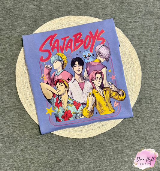 Sajaboys Graphic Tee k-pop
