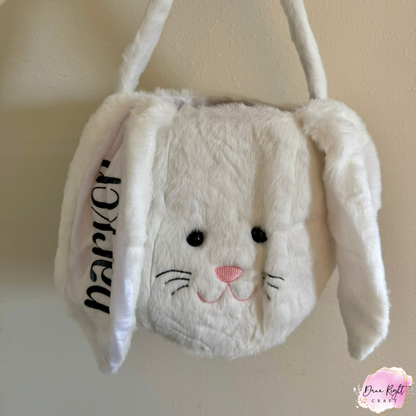 Bunny With Floppy Ears Easter Baskets - Dunn Right Craft