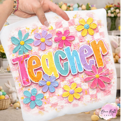 Colorful Graphic Tee for Educators - Dunn Right Craft