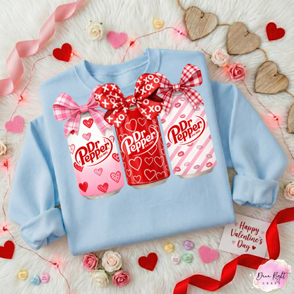 Valentine Dr Pepper Sweatshirt