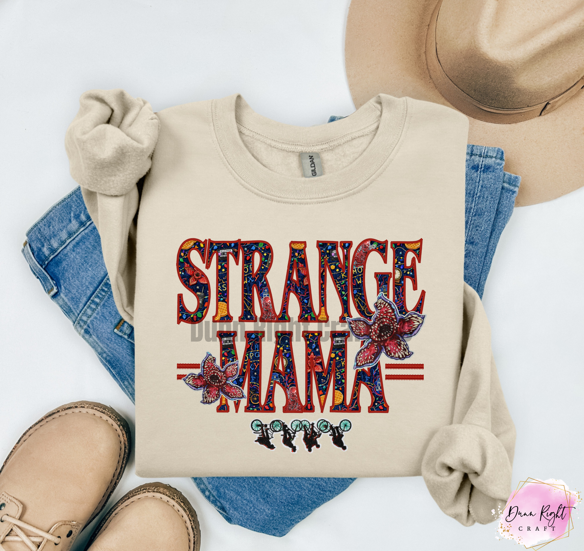 Stranger Things Mama Graphic Shirt - Dunn Right Craft