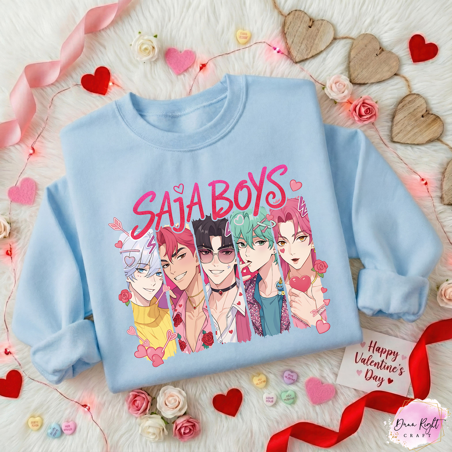 SAJA BOYS Valentine Sweatshirt - Dunn Right Craft